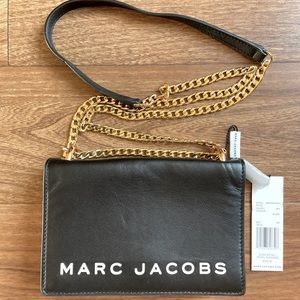 Marc Jacobs Double Take Black Leather Crossbody